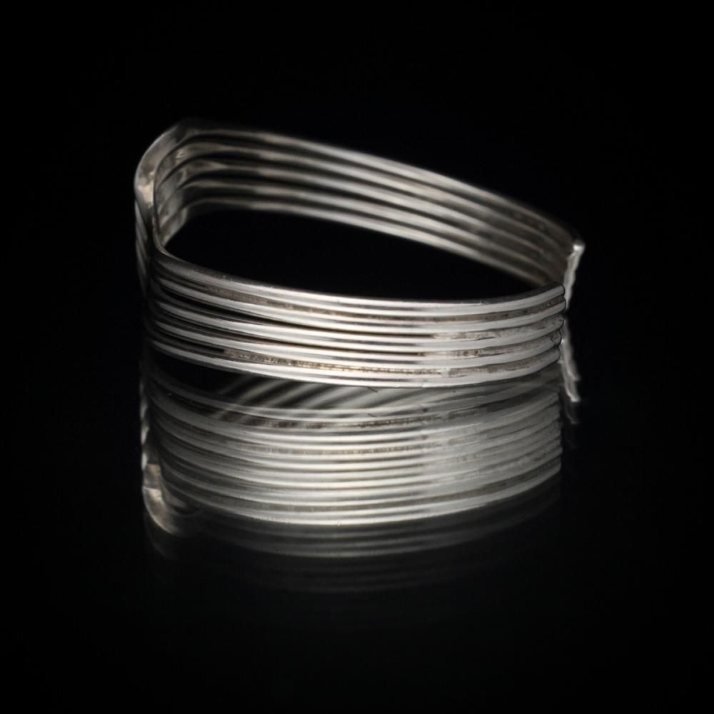 ヴィンテージシルバーバングル Vintage British Silver Bangle Bracelet イギリス ヴィンテージ