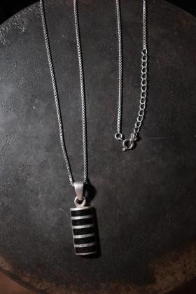  ΡVintage silver  onyx necklace ơ С ˥ ͥå쥹 