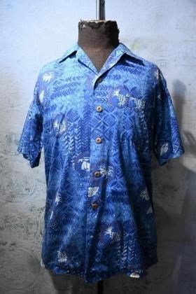  Ρus 1960s cotton aloha s/s shirt