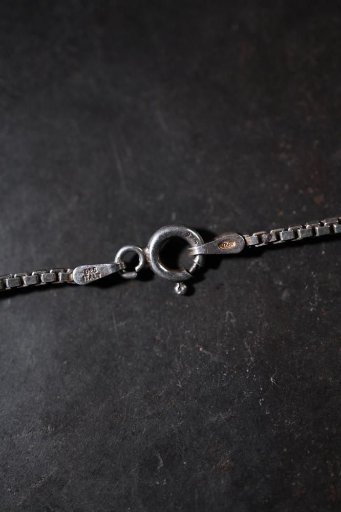 イタリア製】ヴィンテージボールチェーンシルバー925 ITALY