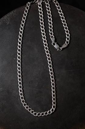  ΡItaly vintage silver chain necklace ꥢ ơ С  ͥå쥹 