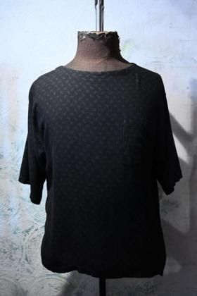  Ρus 1970s~ rayon paisley s/s shirt