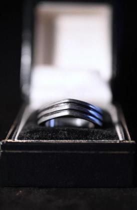  ΡVintage silver square ring ơ С   