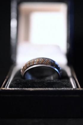  ΡVintage silver brass copper ring ơ С  Ƽ  