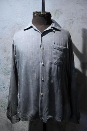  Ρus 1960s rayon jacquard shirt