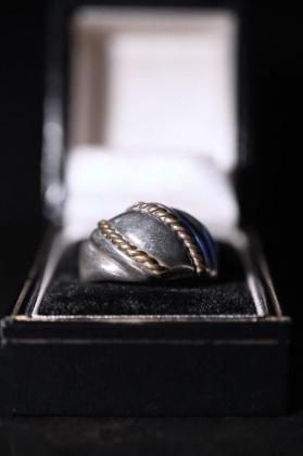  ΡVintage silver  brass ring ơ С   