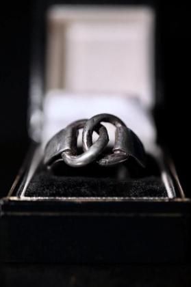  ΡVintage heavy silver ring ơ إӡС  