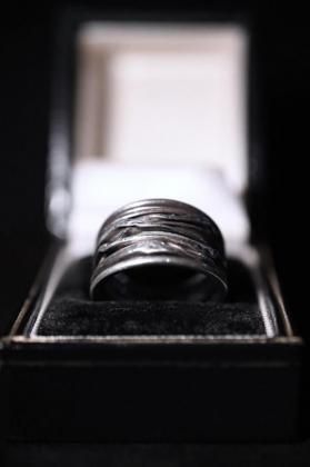  ΡVintage silver compression ring ơ С  