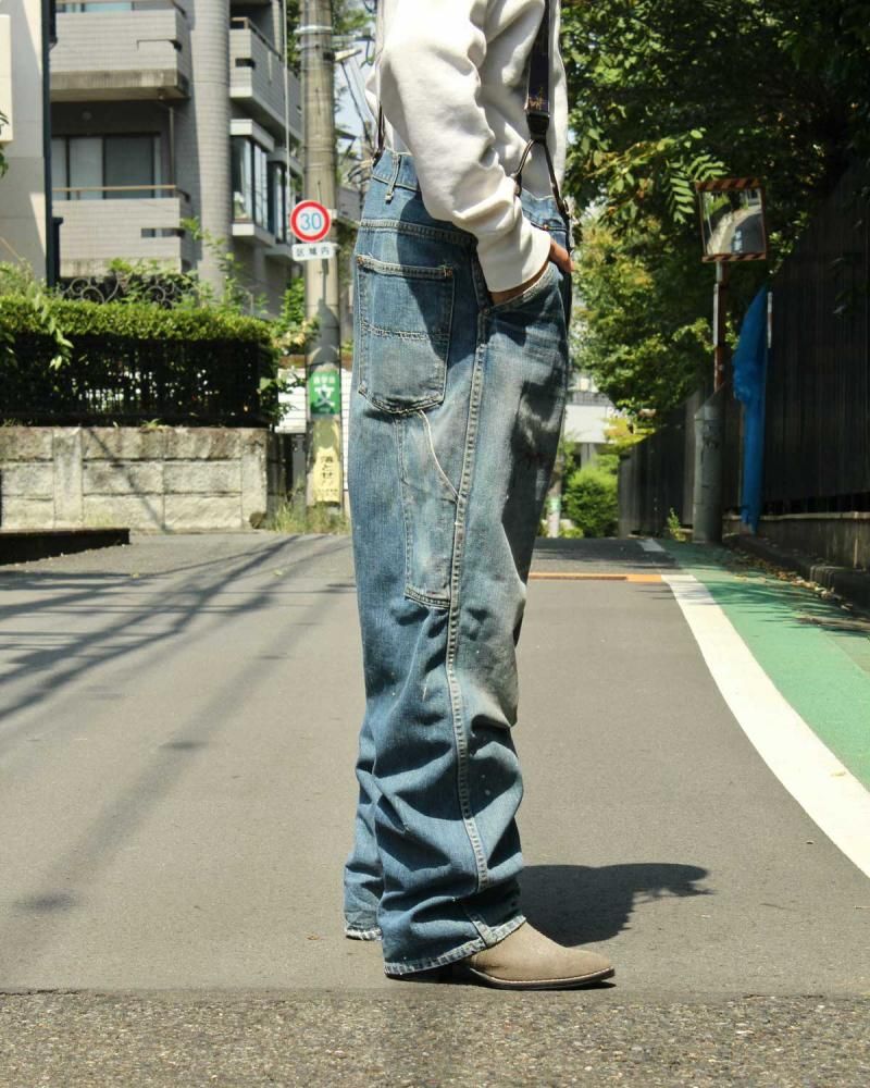 ヴィンテージ デニム ペインター パンツ キャントバステム