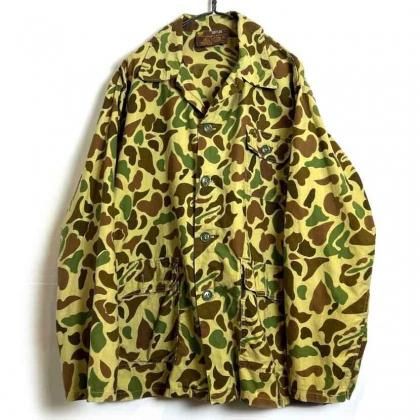  ΡCALIBERۥơ ե顼奸㥱åȡ1980's-Vintage Duck Hunt Camouflage Jacket