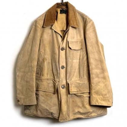  ΡDUXBAK Mohawkۥơ ϥƥ󥰥㥱åȡ1940's-Vintage Old Hunting Jacket