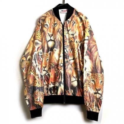  ΡPrideۥơ ˥ޥץ ڡѡ㥱åȡ1940's-Vintage Animal Pattern Tyvek Jacket