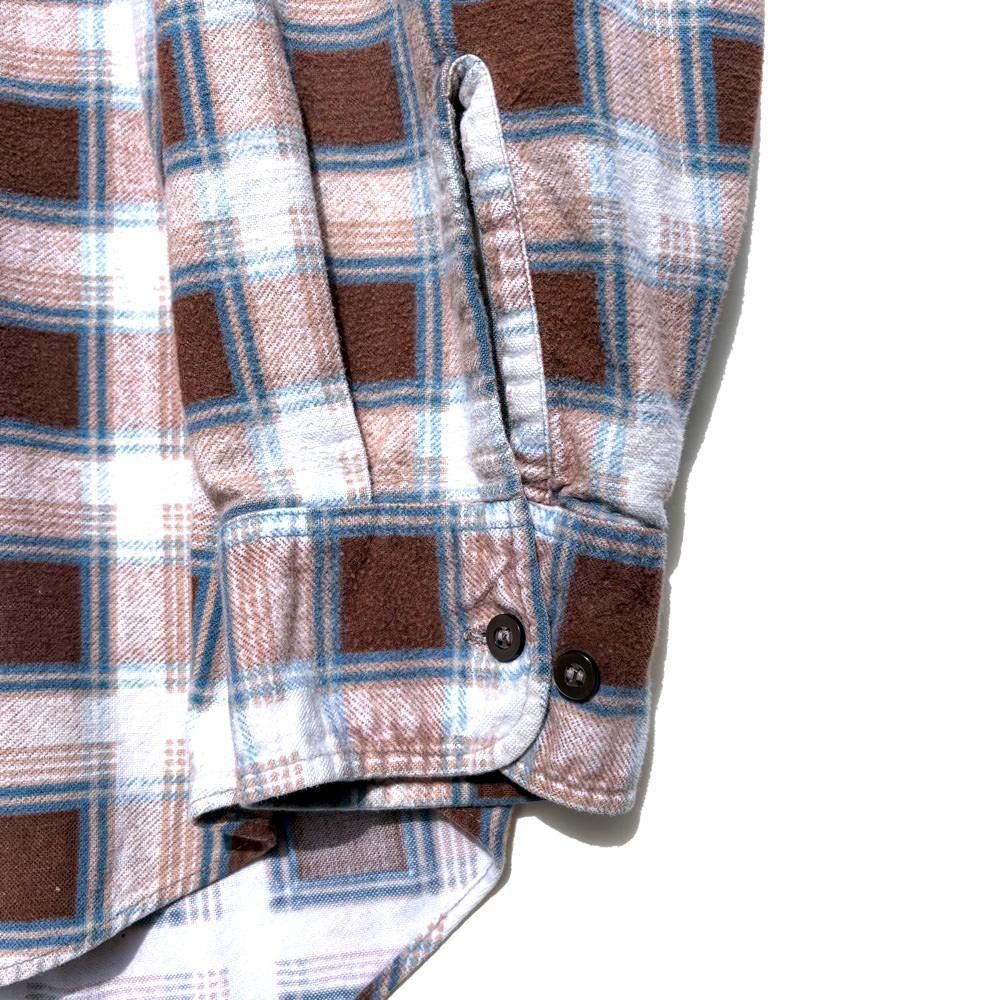 【ヴィンテージ】BENTGABLENITS リメイクネルシャツ XL 90s 美色 90s USA製 FIELD&STREAM チェック柄 ネルシャツ XL-TALL