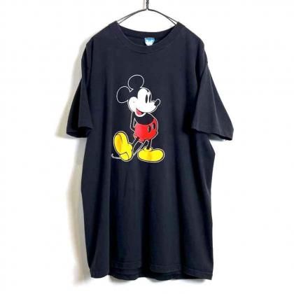  ΡɥߥåDisneyۥơ ե Tġ1980's-Vintage Print T-Shirt