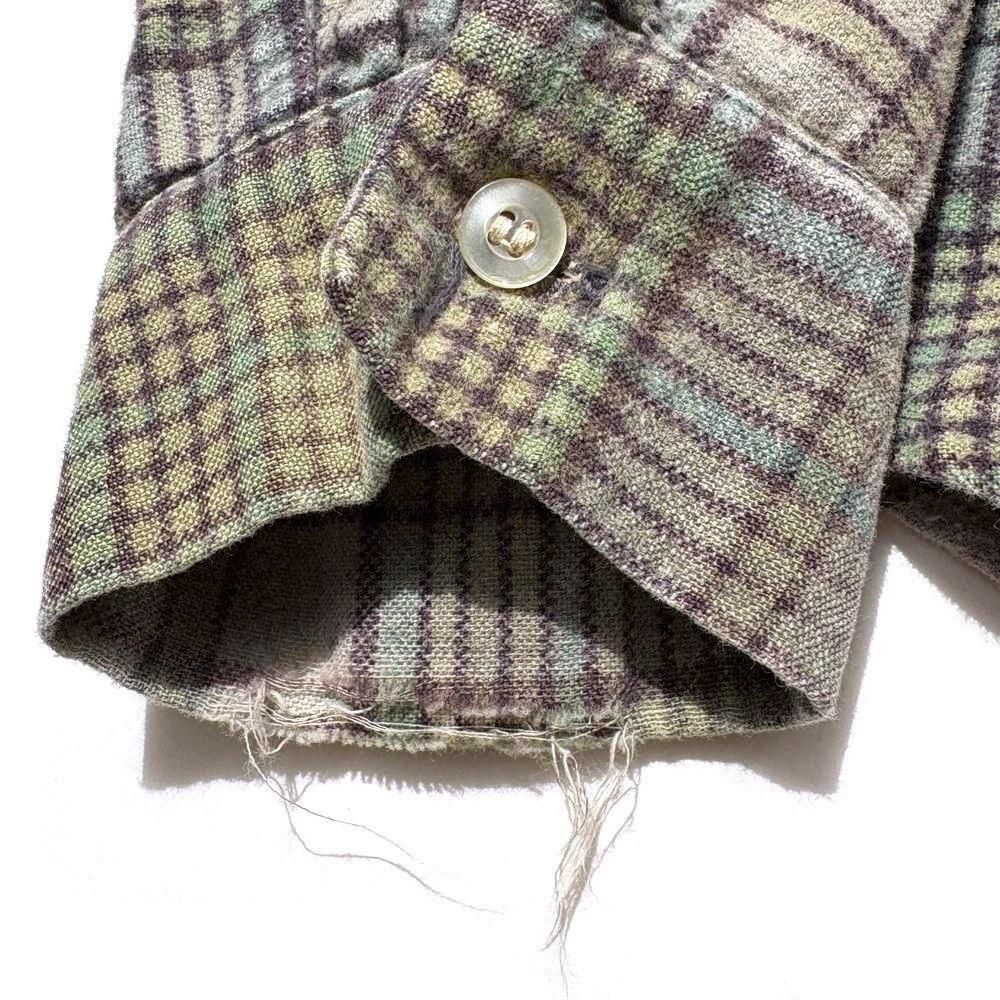 KOLESPORT】ヴィンテージ プリントネルシャツ【1960's-】Vintage