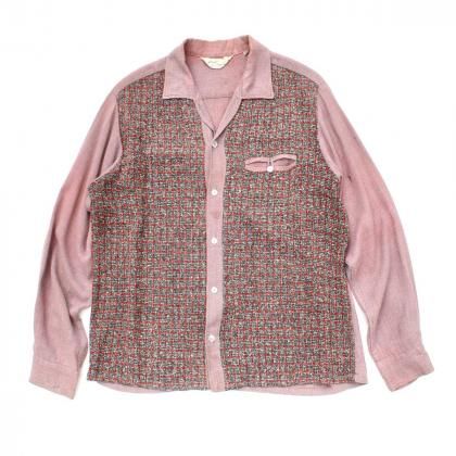  Ρơ L/S ץ󥫥顼 졼 ġL lords Limited Californiaۡ1960's-Tweed 2tone L