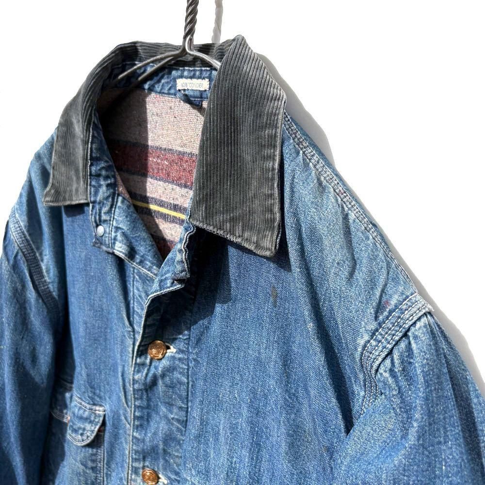 ヴィンテージ ハイエイジング カバーオール デニムジャケット