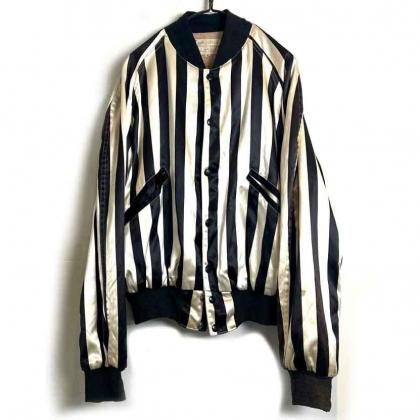  ΡGALBRAITHۥơ 졼󥵥ƥ ե꡼㥱åȡ1950's-Vintage Rayon Satin Referee Jacket