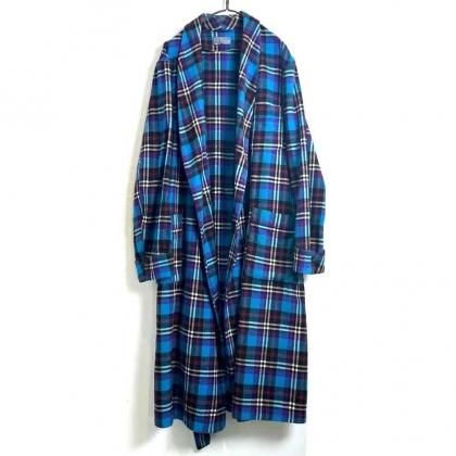  ΡPENDLETONۥơ 륬1970's-Vintage Plaid Wool Robe