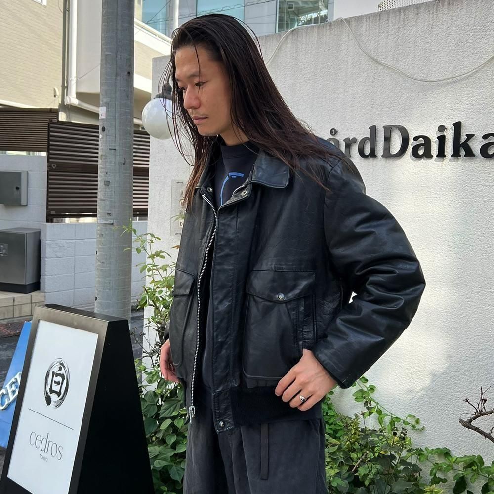 Excelled】ヴィンテージ A2スタイル レザージャケット【1970's