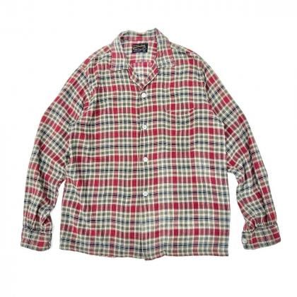  Ρơ L/S 롼ץ顼 졼 եͥ ġDominion Clothۡ1960's-15 1/2 M Plaid