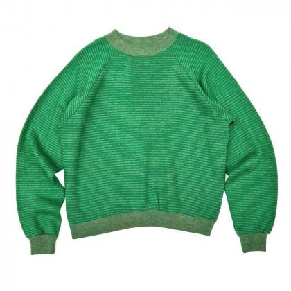  Ρơ å ˥åȡSears - Fleeced Sportswearۡ1960's~Green Stripe