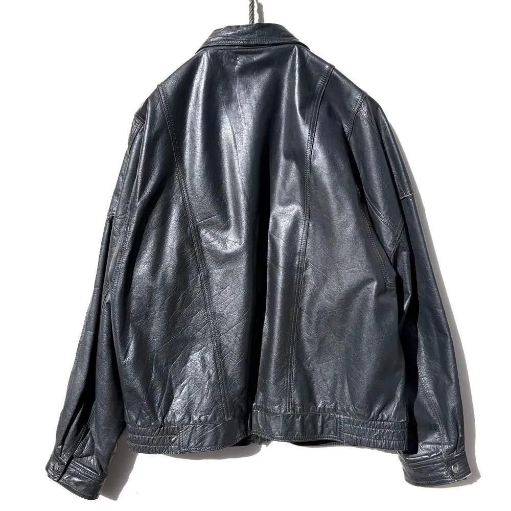 TED STONE】ヴィンテージ ジップアップ レザージャケット【1990's