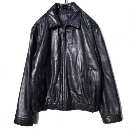  ΡDOCKERSۥơ åץå 쥶㥱åȡ1990's-Vintage Single Leather Jacket
