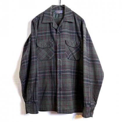  ΡڥɥȥPENDLETONۥơ 롼ץ顼 륷ġ1960's-Vintage Loop Collar Wool Shirt