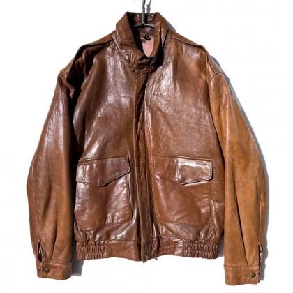  ΡPour Le Sportۥơ ॹ A-2 쥶㥱åȡ1980's-Vintage Type A-2 Leather Jacket