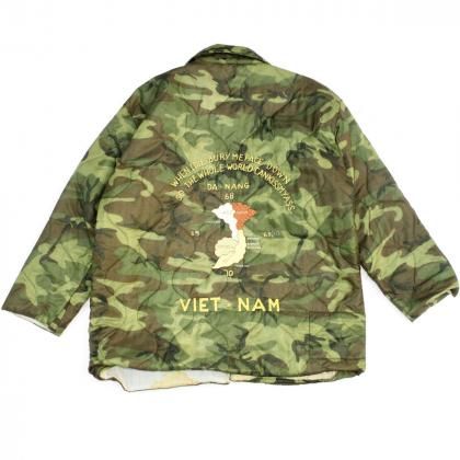  Ρơ ٥˥ 㥱å ե ٥ȥ USMC 1967's~70's-Woodland Camouflage VIET NAM Souvenir