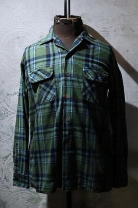 ���� ���Ρ�us 1970s cotton flannel shirt