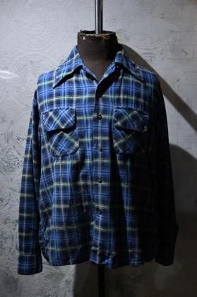 ���� ���Ρ�us 1970s cotton flannel shirt
