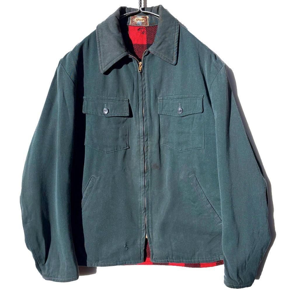 ���� ���� ��Carter's�ۥ�����ơ��� ����Х���ߥ����� ��С����֥� �ɥꥺ�顼���㥱�å� ����Х�����1950's-��Vintage Gabardine Jacket
