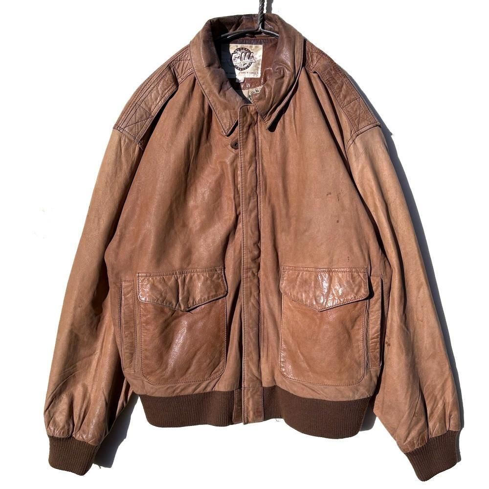 ���� ���� ��G-III�ۥ�����ơ��� A-2�������� �쥶�����㥱�åȡ�1990's-��Vintage Type A-2 Leather Jacket