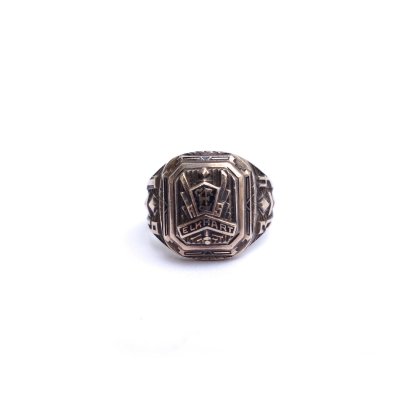  Ρå 1934ۡHERFF JONESۡ10KۡSTERLINGVINTAGE RING