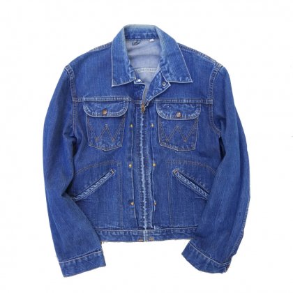  Ρ󥰥顼 ǥ˥ॸ㥱åȡWranglerۡ24MJZۡ1960'sVINTAGE DENIM JACKET