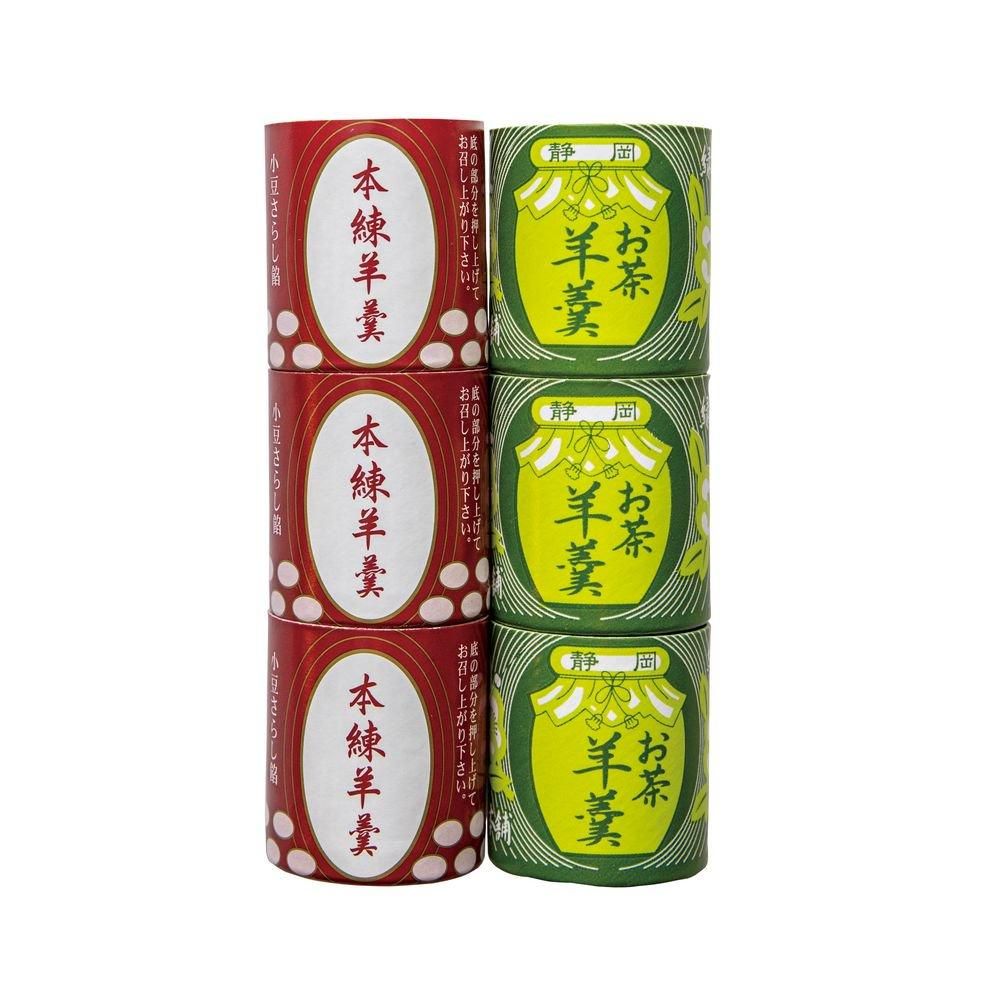 食-1 お茶羊かん・本練羊かん