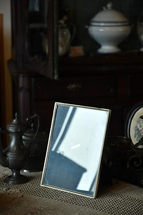 フランスアンティークブロンズフレーム