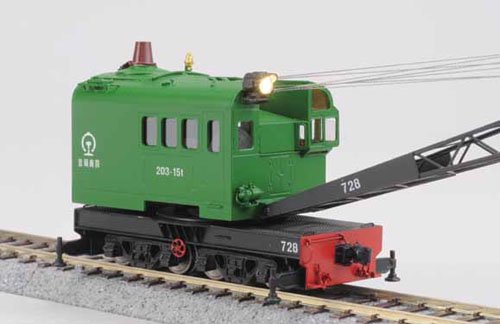 MTC】中国国鉄 Z151型蒸気クレーン 緑塗装（京局南段）(HO)│鉄道模型 