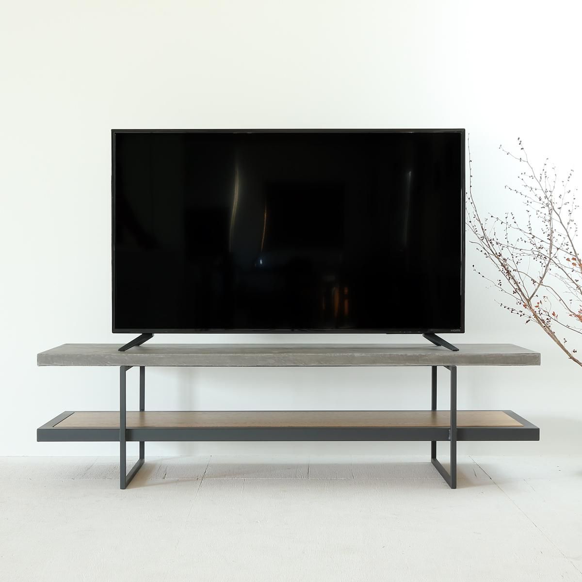 【オーダーメイド品・一点物】モールテックス塗装　ウォールナットテレビボード オーダーメイド品・一点物】モールテックス塗装ウォールナット
