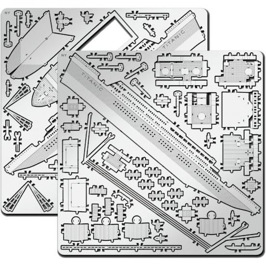 タイタニック号 メタリックナノパズルの通販ならキープオンショップ