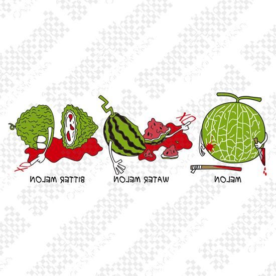 MELONS2 - 沖縄Tシャツ横丁BlueCoco-ブルーココ-