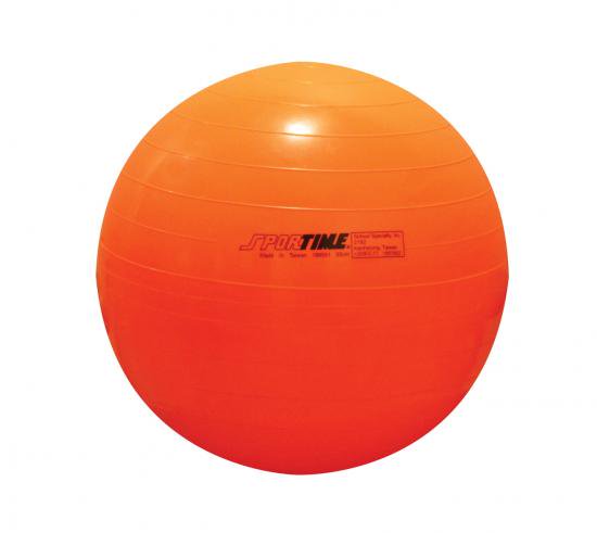 バランスボール55cm（オレンジ）　AB010522 - 障がいや自閉症をお持ちの方のおもちゃと訓練グッズのショップ(世界の訓練グッズiwant）
