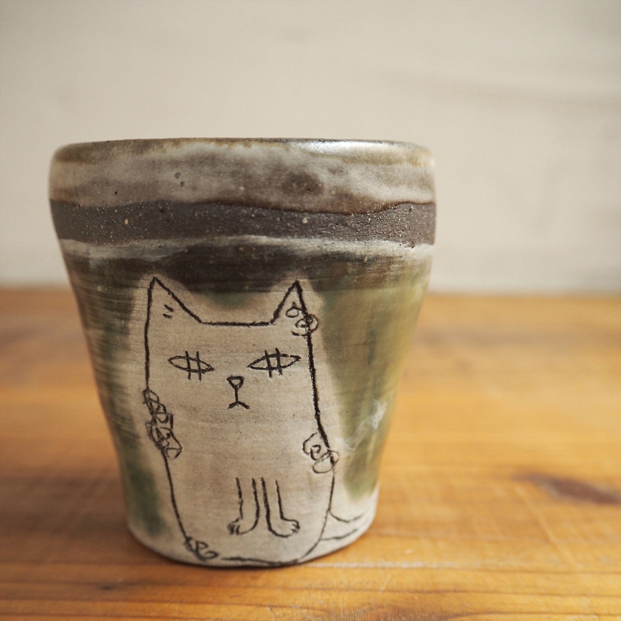 猫のフリーカップ