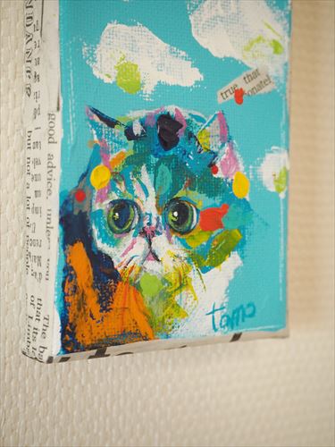 加藤智子の猫絵
