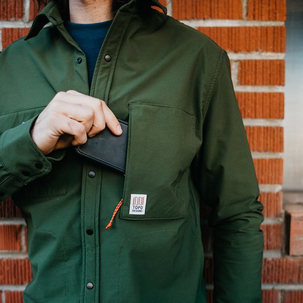 TOPO DESIGNS BREAKER SHIRT JACKET