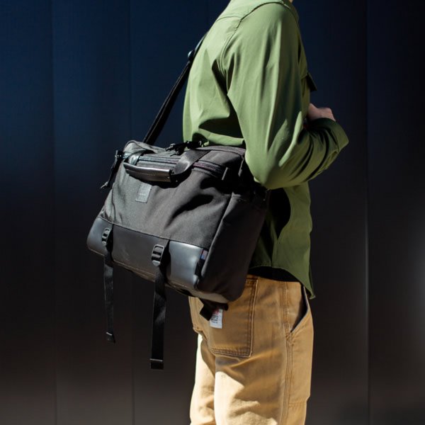 TOPO DESIGNS COMMUTER BRIEFCASE-Ballistic/Leather