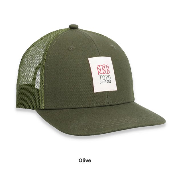 TOPO TRUCKER HAT - ORIGINAL LOGO