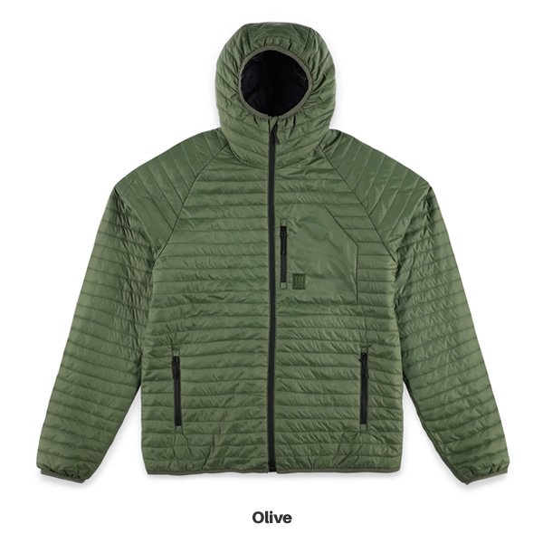 TOPO DESIGNS GLOBAL PUFFER HOODIE